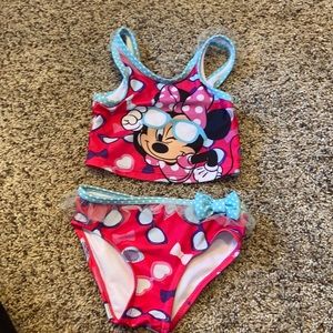 Minnie Mouse Girls Swimsuit Size 2T